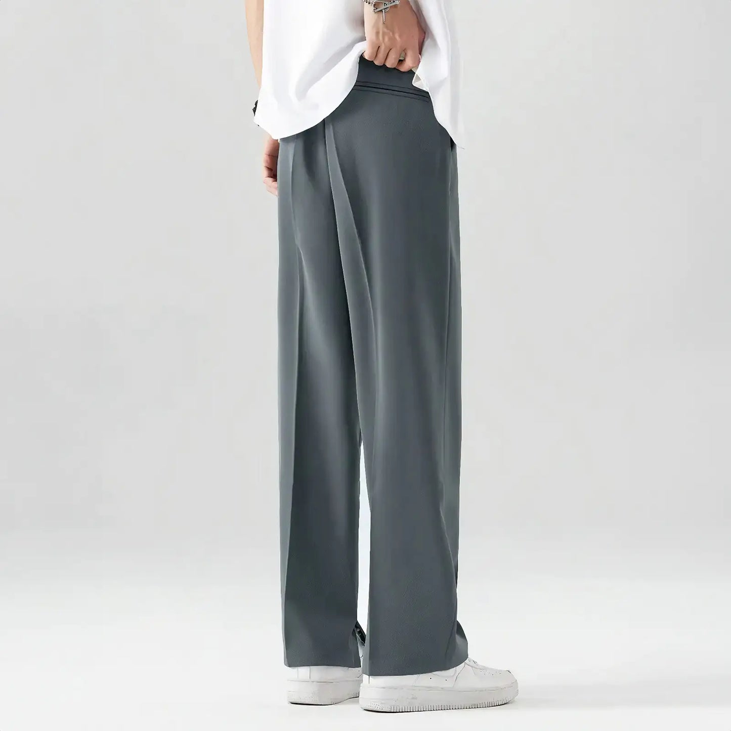 Straight Leg Smart Trousers