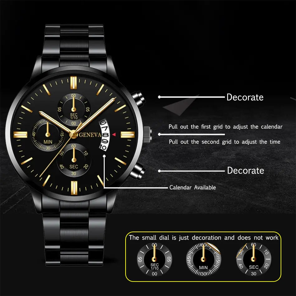 Men Stainless Steel Watch